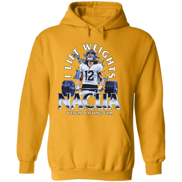 I Lift Weights Nacua Weight Lifting Gym Hoodie