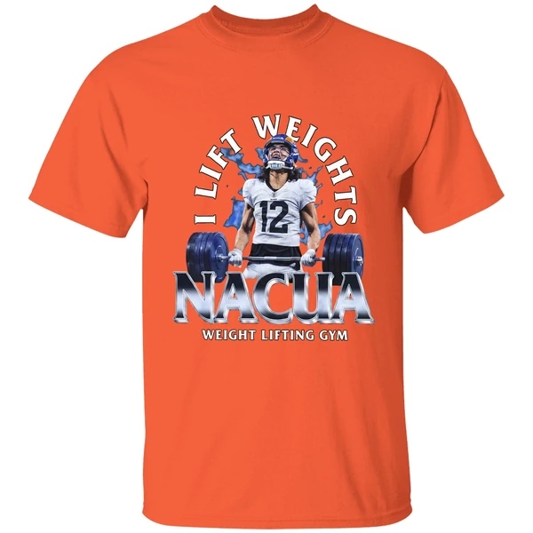 I Lift Weights Nacua Weight Lifting Gym Shirt - Image 6