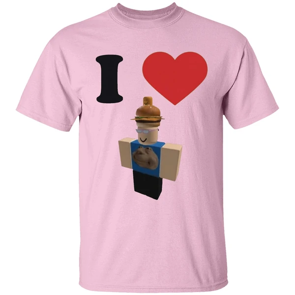 I Llove Roblox 007n7 Halloween Costume Meme Shirt - Image 2