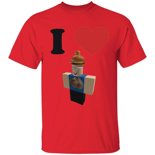 I Llove Roblox 007n7 Halloween Costume Meme Shirt - Image 4