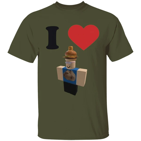 I Llove Roblox 007n7 Halloween Costume Meme Shirt - Image 9