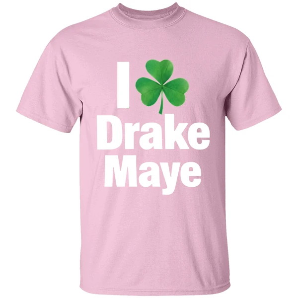 I Love Drake Maye Boston Celtics St Patricks Day Shirt - Image 3