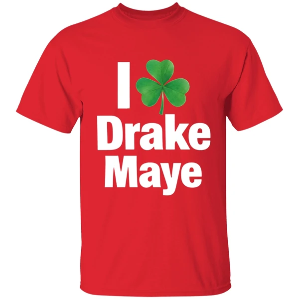 I Love Drake Maye Boston Celtics St Patricks Day Shirt - Image 7