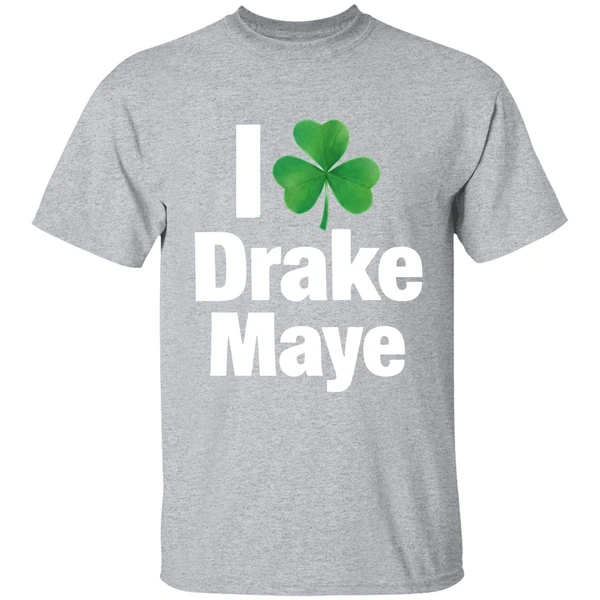 I Love Drake Maye Boston Celtics St Patricks Day Shirt - Image 9
