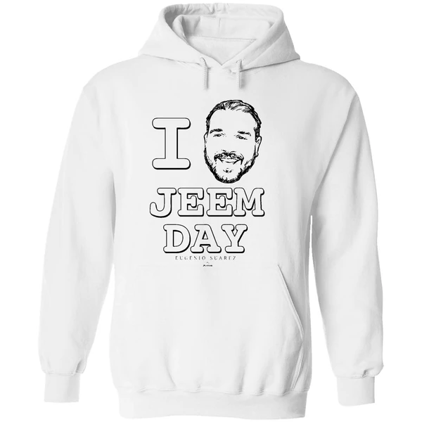 I Love Jeem Day Eugenio Suarez Hoodie - Image 8