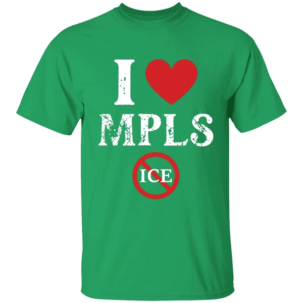 I Love Mpls No Ice Shirt - Image 2