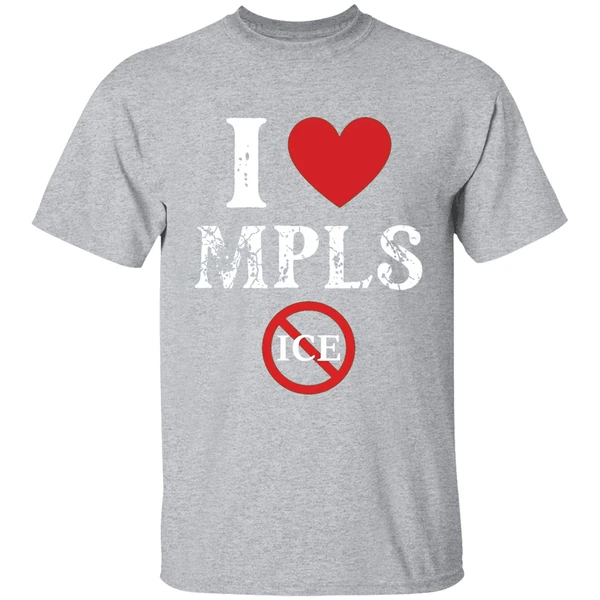 I Love Mpls No Ice Shirt - Image 9