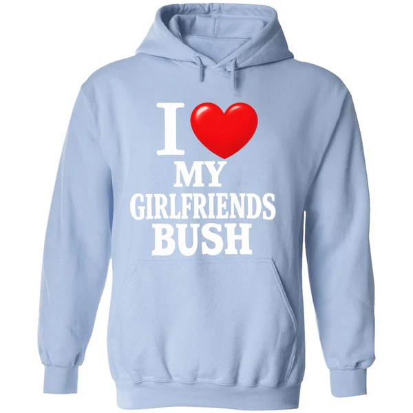 I Love My Girlfriends Bush Heart Hoodie - Image 4