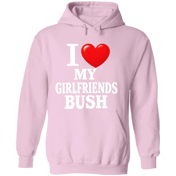 I Love My Girlfriends Bush Heart Hoodie - Image 5