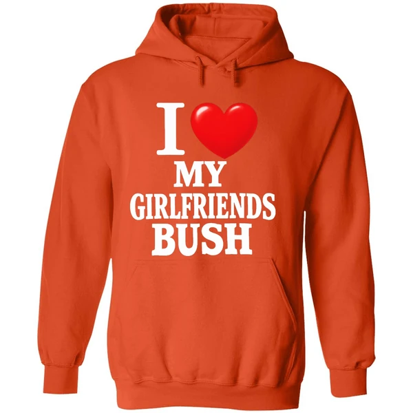 I Love My Girlfriends Bush Heart Hoodie - Image 6