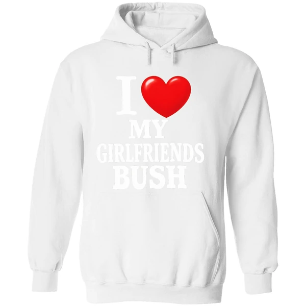 I Love My Girlfriends Bush Heart Hoodie - Image 8