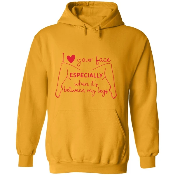 I Love Your Face Especially When Its Between My Legs Hoodie