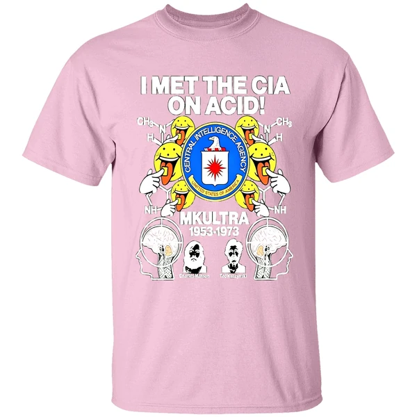 I Met The Cia On Acid Mkultra Central Intelligence Agency Shirt - Image 2