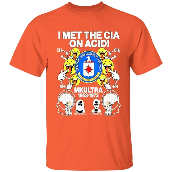 I Met The Cia On Acid Mkultra Central Intelligence Agency Shirt - Image 5