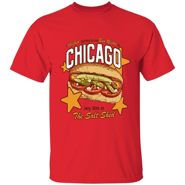 I Relished Getting To See Ben Rector Live In Chicago July 25th At The Salt Shed 2025 Shirt - Image 7