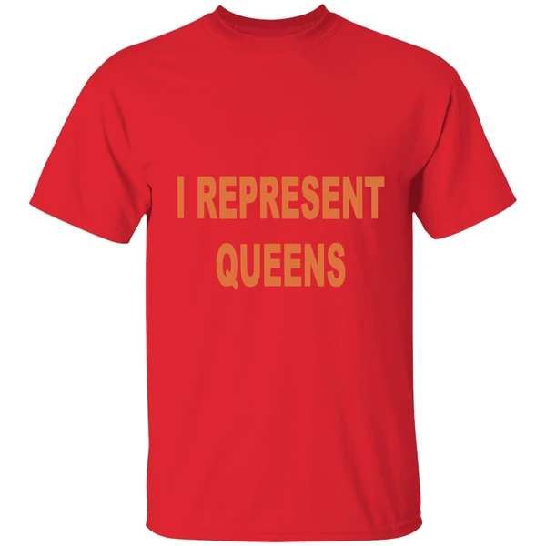 i represent queens shirt red
