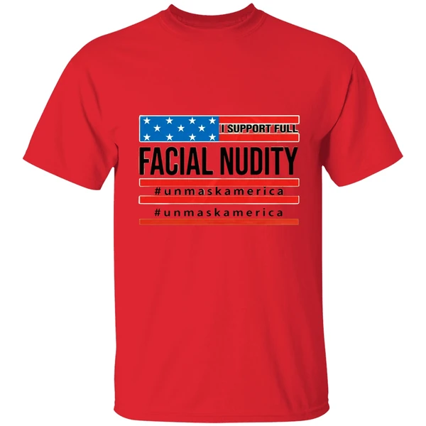 I Support Full Facial Nudity Shirt - Image 6