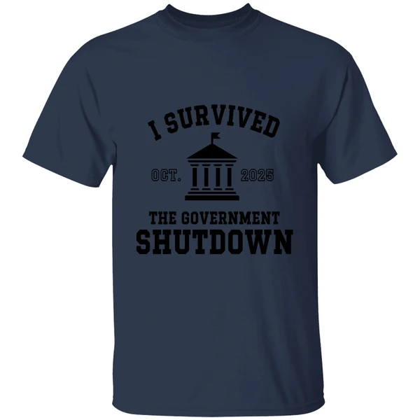 I Survived Government Shutdown 2025 October 2025 Shirt - Image 4