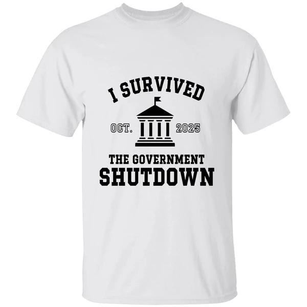I Survived Government Shutdown 2025 October 2025 Shirt - Image 9