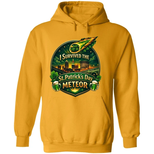 I Survived The St Patricks Day Meteor 2026 Hoodie