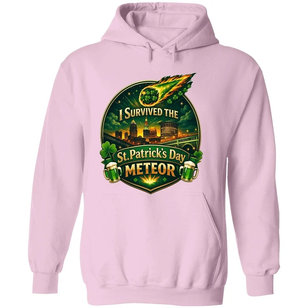 I Survived The St Patricks Day Meteor 2026 Hoodie - Image 5