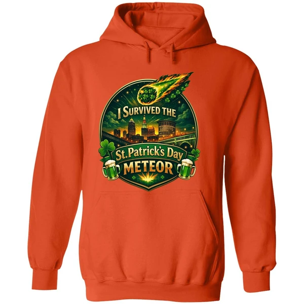 I Survived The St Patricks Day Meteor 2026 Hoodie - Image 6