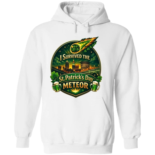 I Survived The St Patricks Day Meteor 2026 Hoodie - Image 8