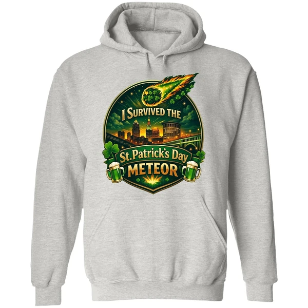 I Survived The St Patricks Day Meteor 2026 Hoodie - Image 9