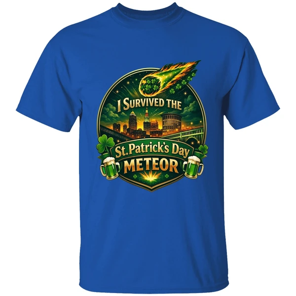 I Survived The St Patricks Day Meteor 2026 Shirt - Image 8
