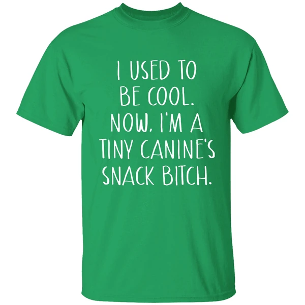 I Used To Be Cool Now Im A Tiny Canines Snack Bitch Shirt