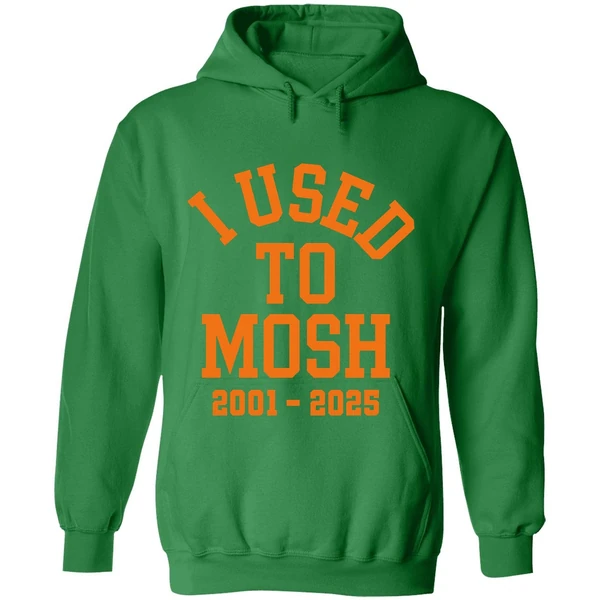 I Used To Mosh Bury Your Dead 2001 2025 Hoodie - Image 2