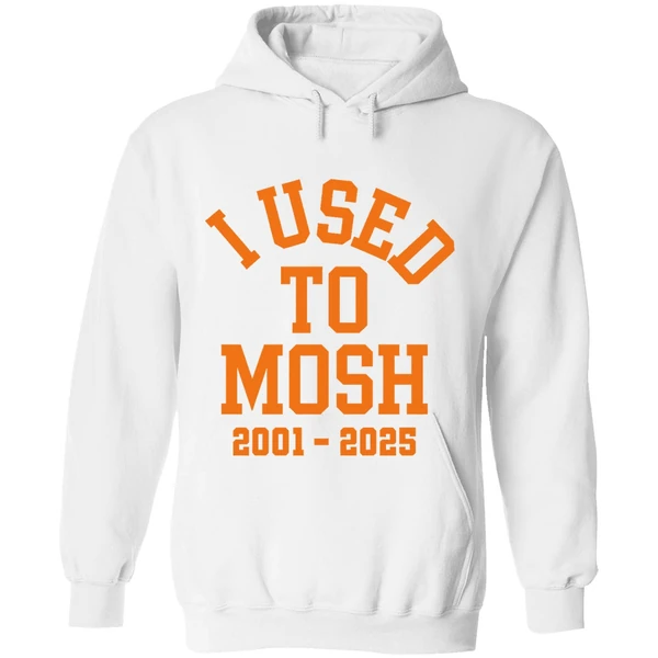 I Used To Mosh Bury Your Dead 2001 2025 Hoodie - Image 8