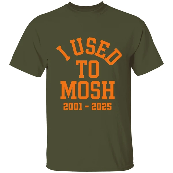 I Used To Mosh Bury Your Dead 2001 2025 Shirt - Image 3