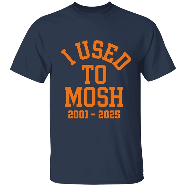 I Used To Mosh Bury Your Dead 2001 2025 Shirt - Image 4