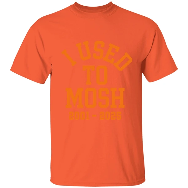 I Used To Mosh Bury Your Dead 2001 2025 Shirt - Image 5