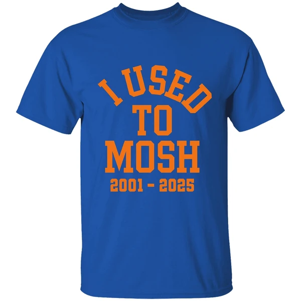 I Used To Mosh Bury Your Dead 2001 2025 Shirt - Image 7