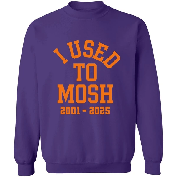 I Used To Mosh Bury Your Dead 2001 2025 Sweashirt - Image 7