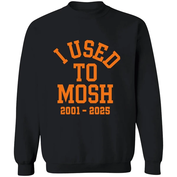 I Used To Mosh Bury Your Dead 2001 2025 Sweashirt - Image 9