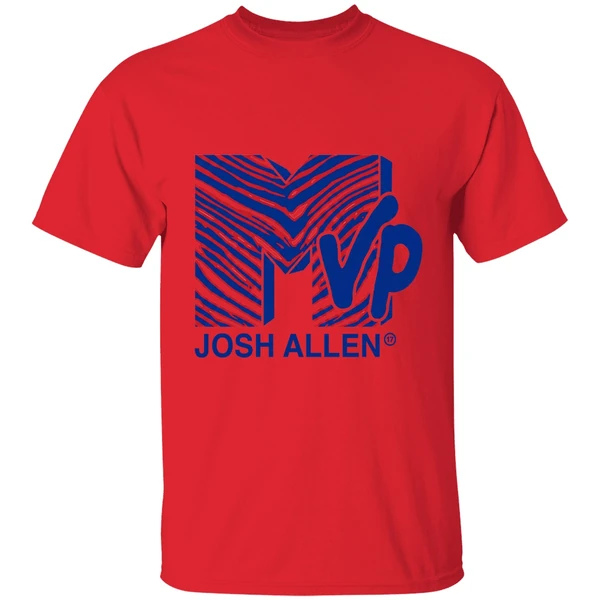 i want my mvp josh allen buffalo bills shirt red