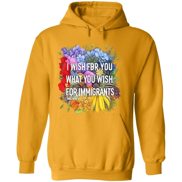 I Wish For You What You Wish For Immigrants Hoodie