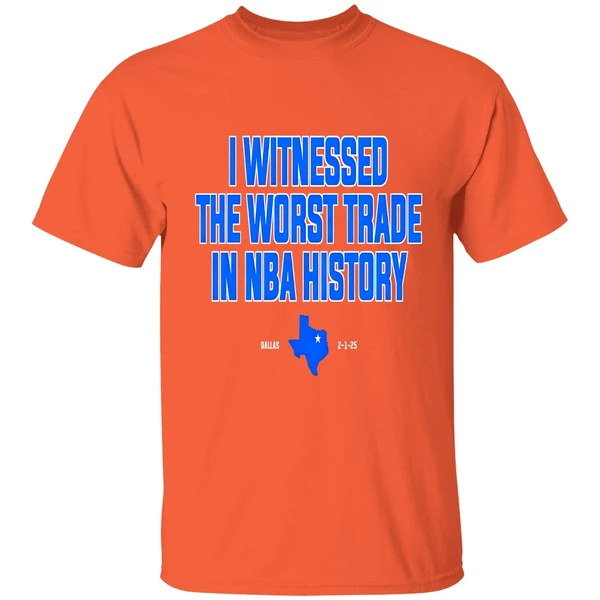 I Witnessed The Worst Trade In Nba History Shirt - Image 3