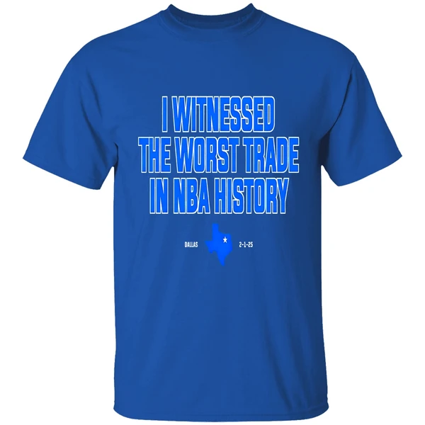 I Witnessed The Worst Trade In Nba History Shirt - Image 5