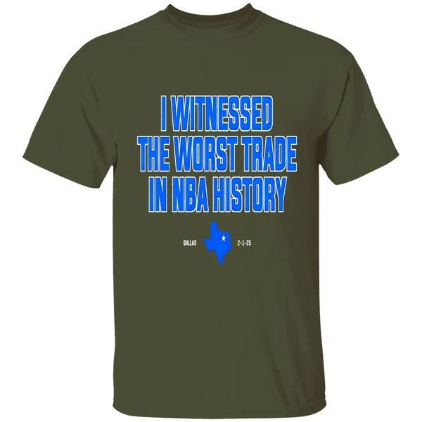 I Witnessed The Worst Trade In Nba History Shirt - Image 9
