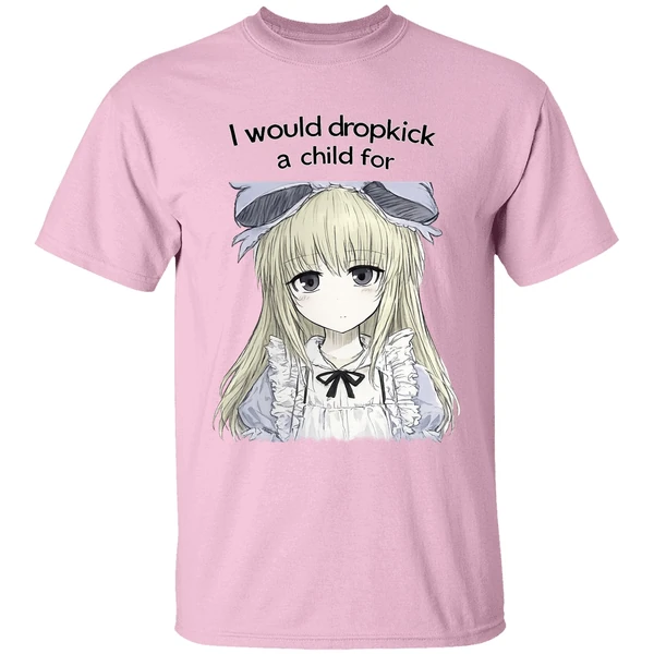 I Would Drop A Child For Alice Black Souls Shirt - Image 2