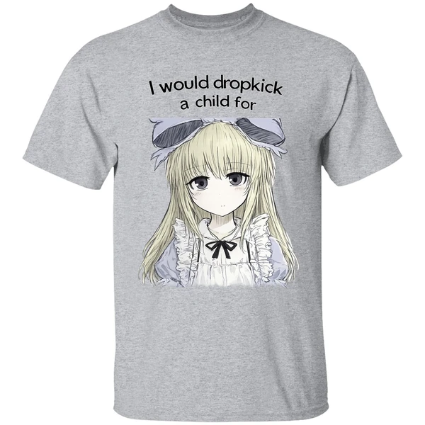 i would drop a child for alice black souls shirt sportgrey