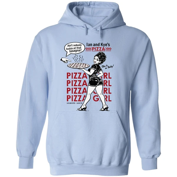 Ian And Kyes Pizza Girl Hoodie - Image 4