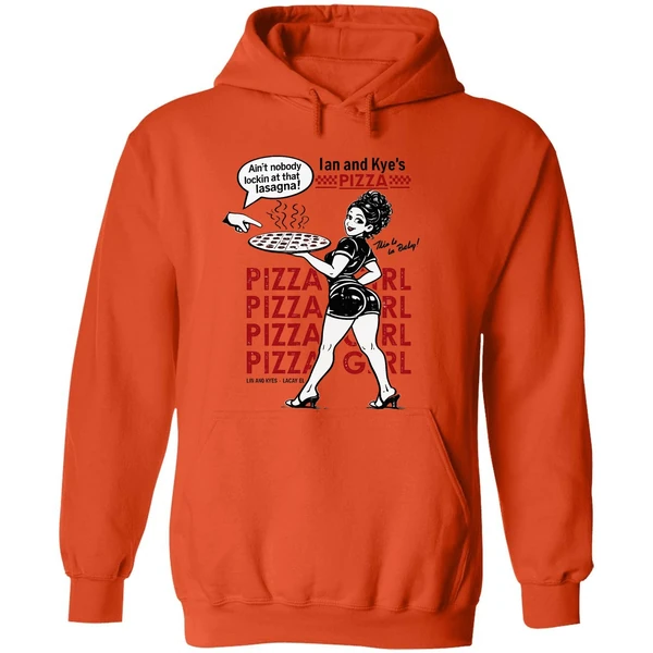 Ian And Kyes Pizza Girl Hoodie - Image 6