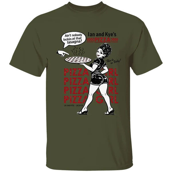 Ian And Kyes Pizza Girl Shirt - Image 9