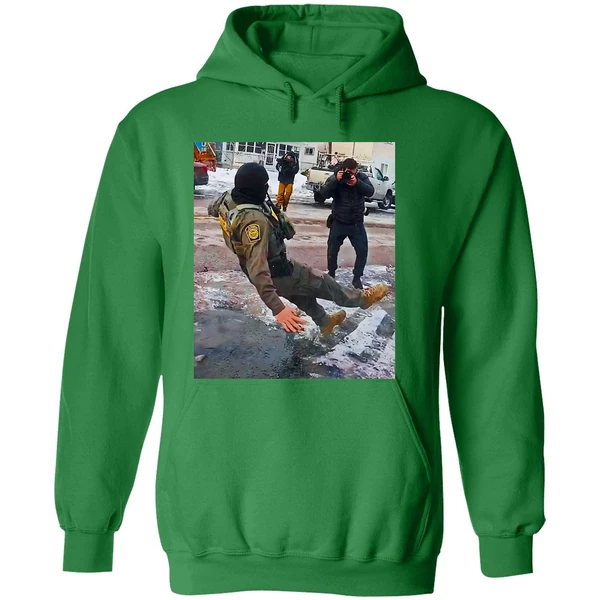 Ice Agents Epic Ice Slip Photo Hoodie - Image 2