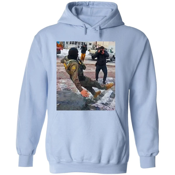 Ice Agents Epic Ice Slip Photo Hoodie - Image 4